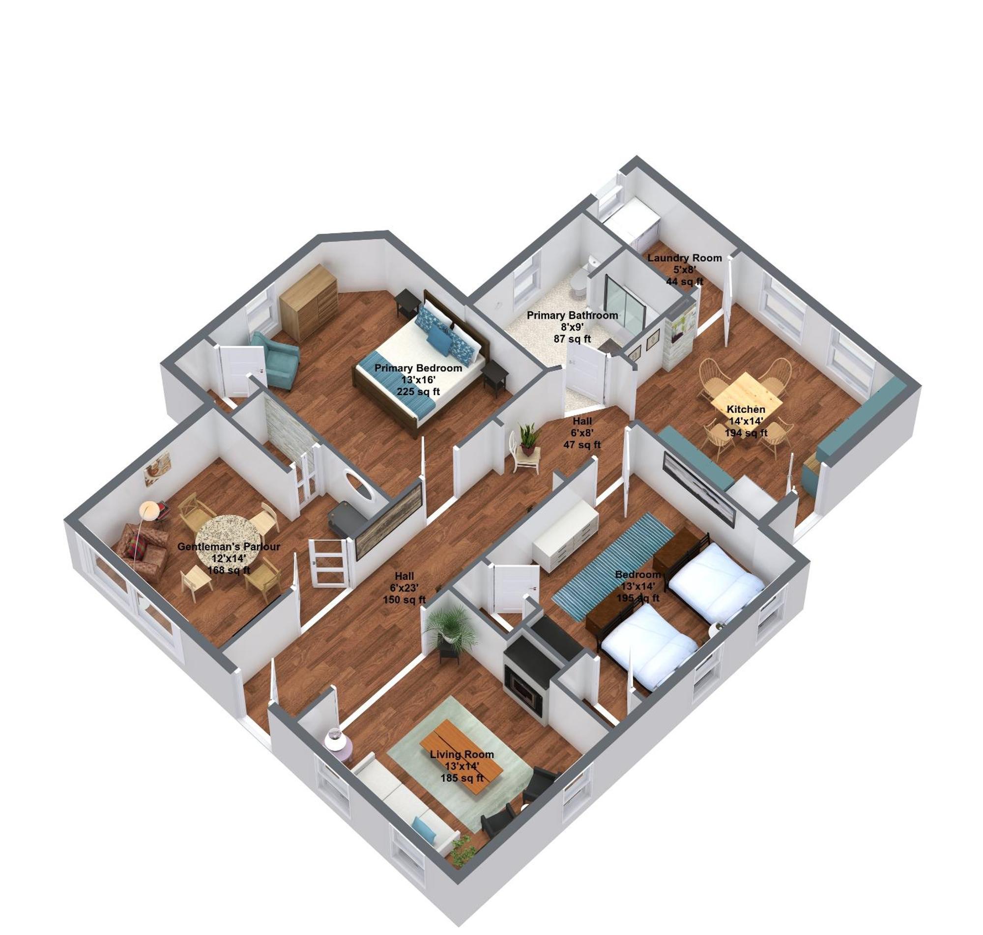 Garden On Capital-Bourbon & Horse Country Apartment แฟรงค์ฟอร์ต ภายนอก รูปภาพ